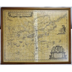 Namurcum Comitatus Auctore Iohann Surhonio [17th Century Map of Belgium]